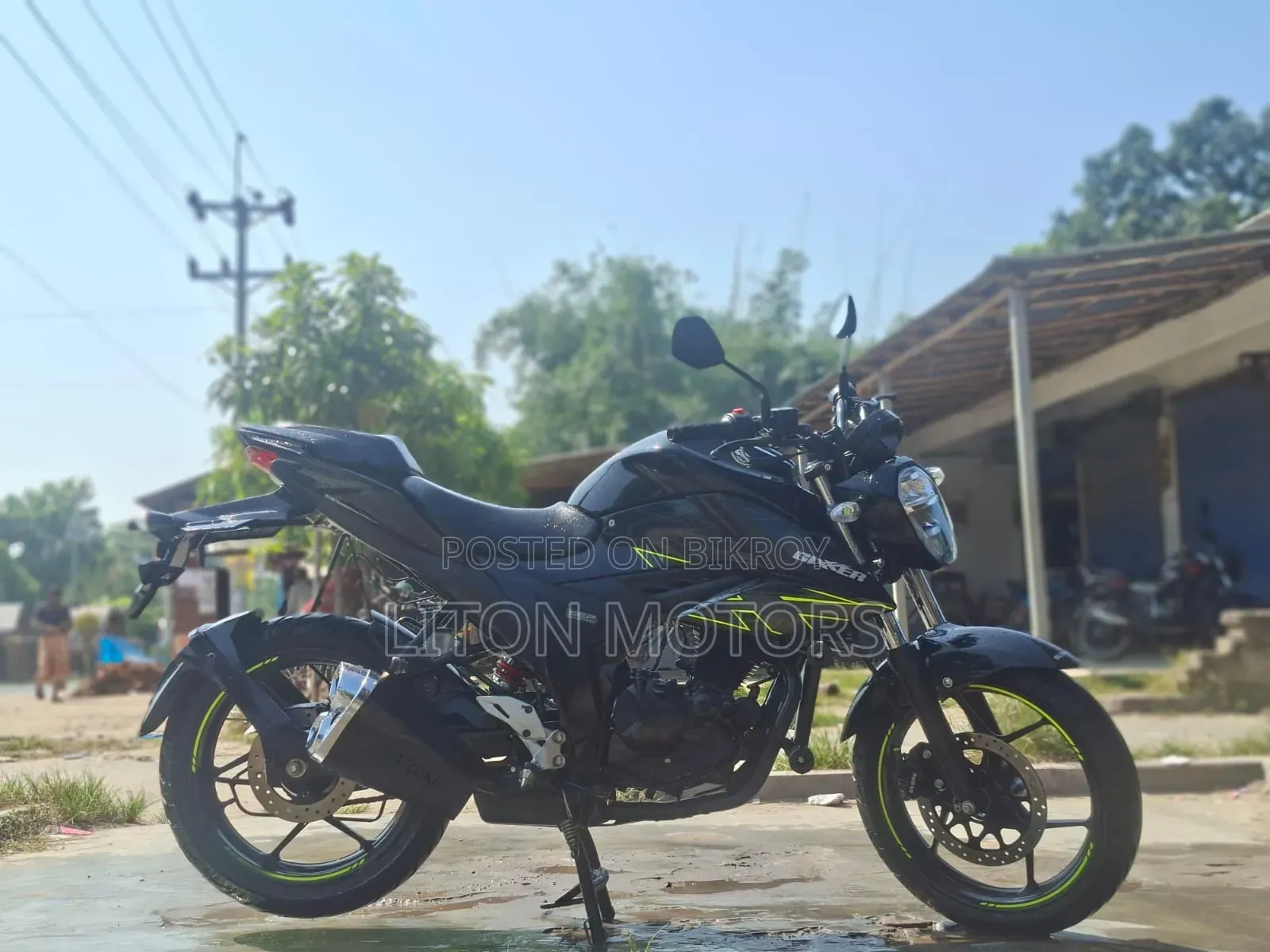 Suzuki Gixxer 2025 Black