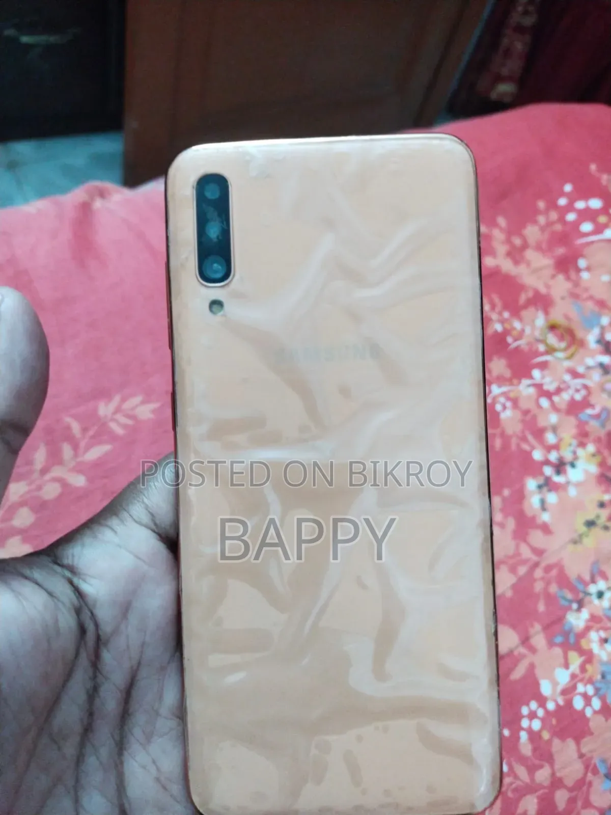 নতুন স্যামসাং গ্যালাক্সি এ৭০ ১২৮ জিবি রোজ গোল্ড