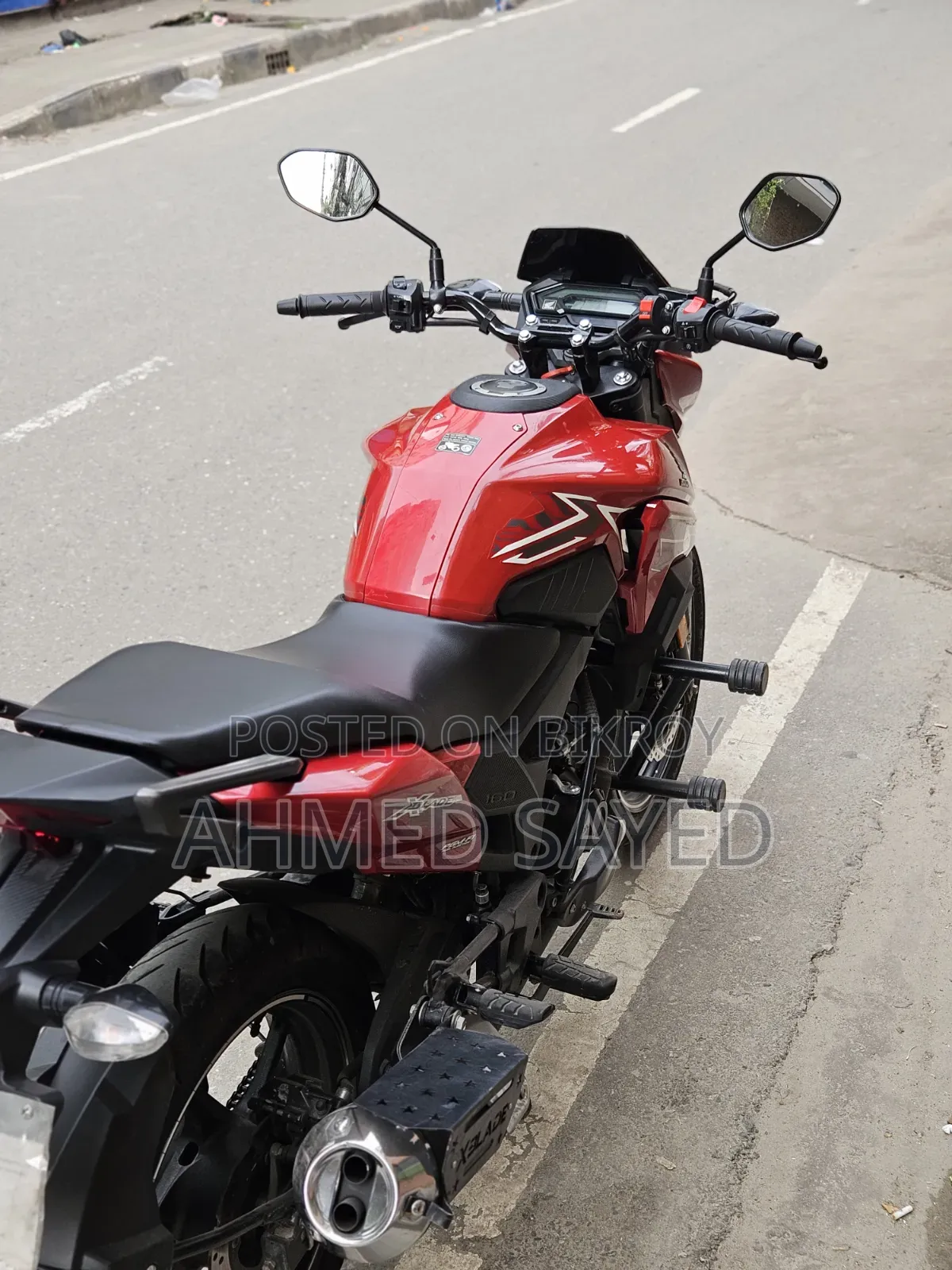 হোন্ডা এক্স-ব্লেড ১৬০ ২০২৫ রেড