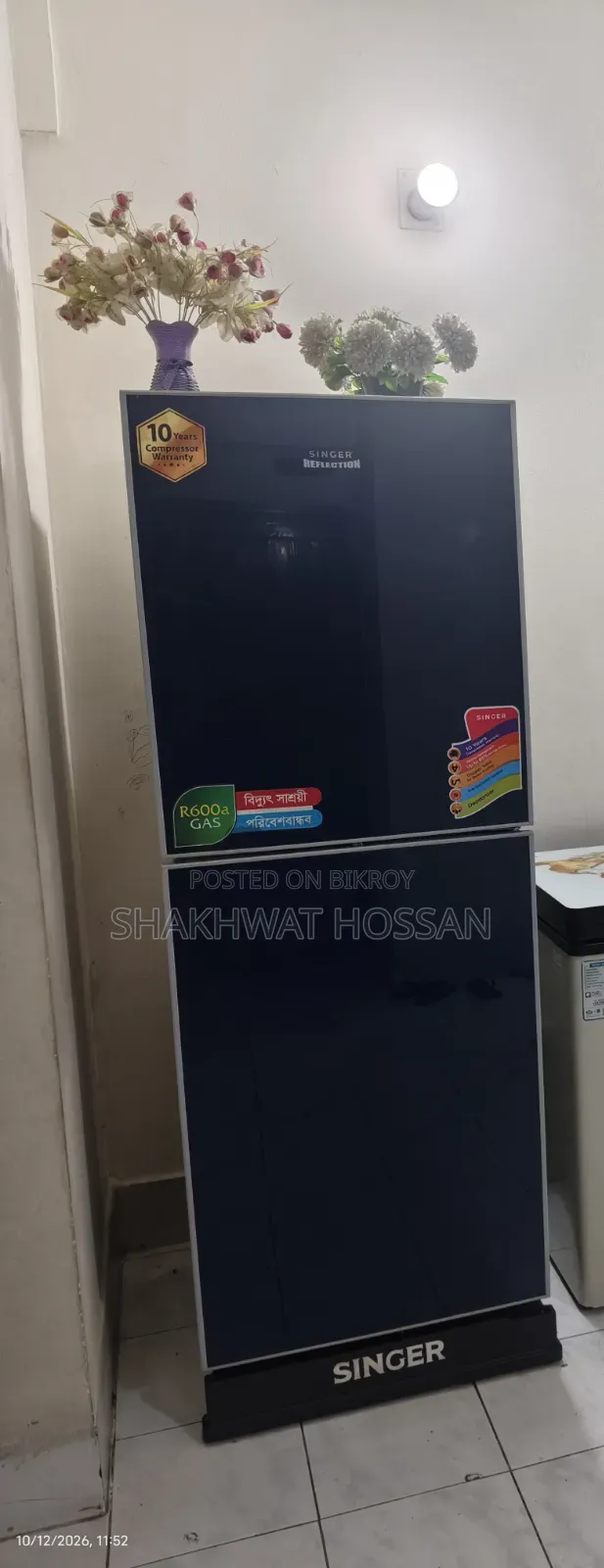 1) Fridge for sale 
2 No issues with the fridge,