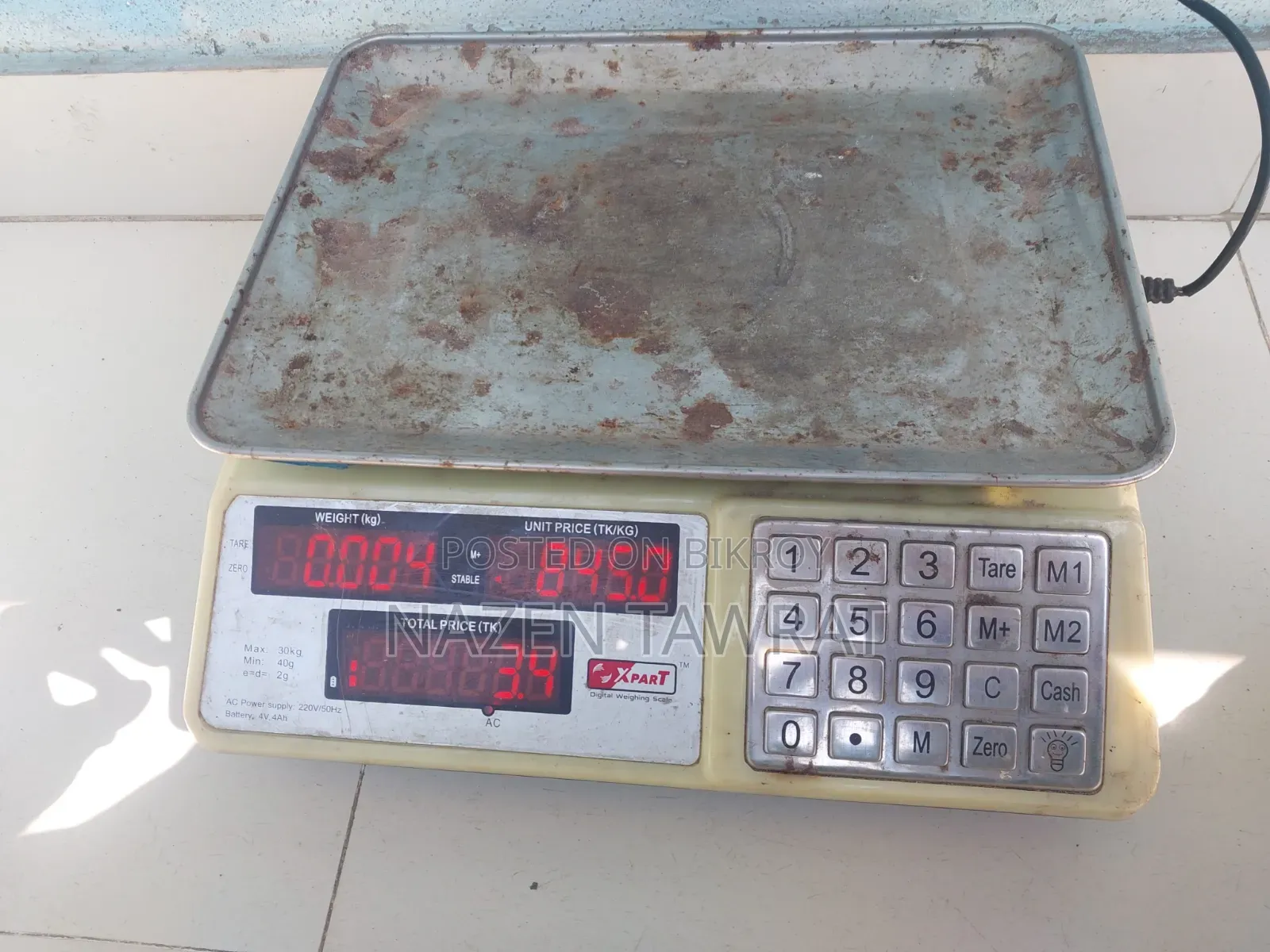 RFL Xpart Digital Scale