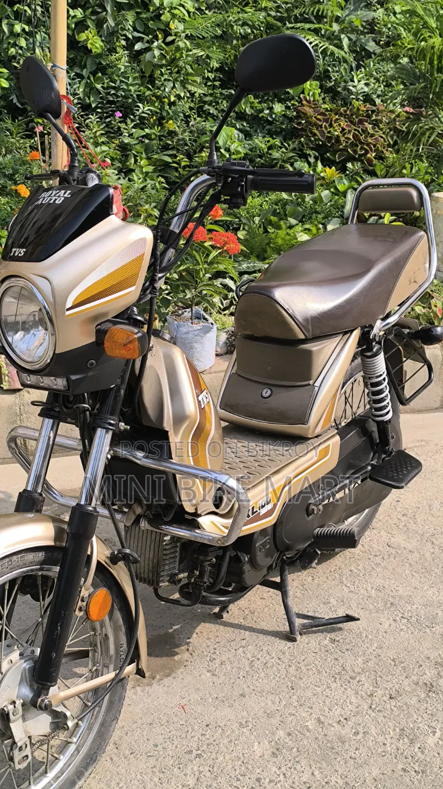 টিভিএস এক্সএল ১০০ কমফোর্ট ২০২২ গোল্ড