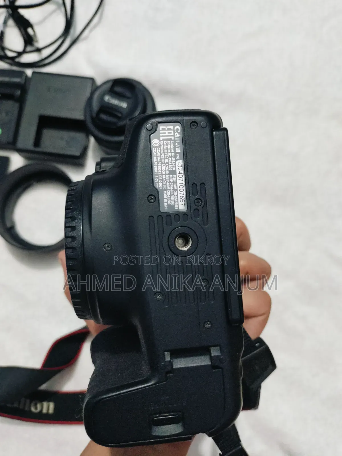 Canon 800D + 50mm Prime Lens Full Setup for Sale
