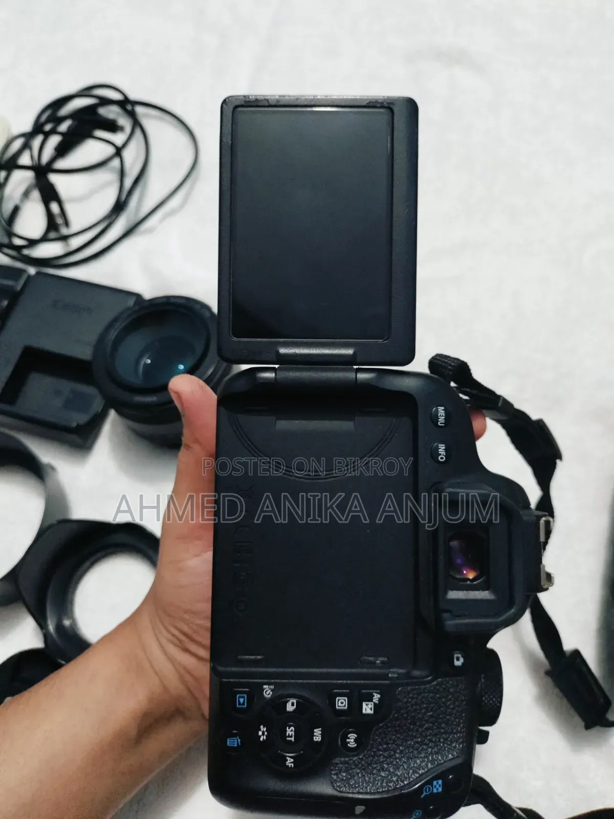 Canon 800D + 50mm Prime Lens Full Setup for Sale