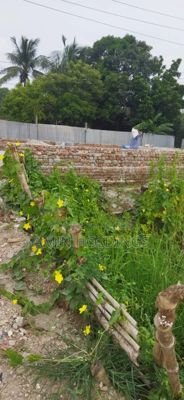 5 Bigha Boundary Land for Sale Along 300 Feet Road