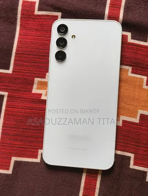 স্যামসাং গ্যালাক্সি এ১৫ ৫জি ১২৮ জিবি সাদা