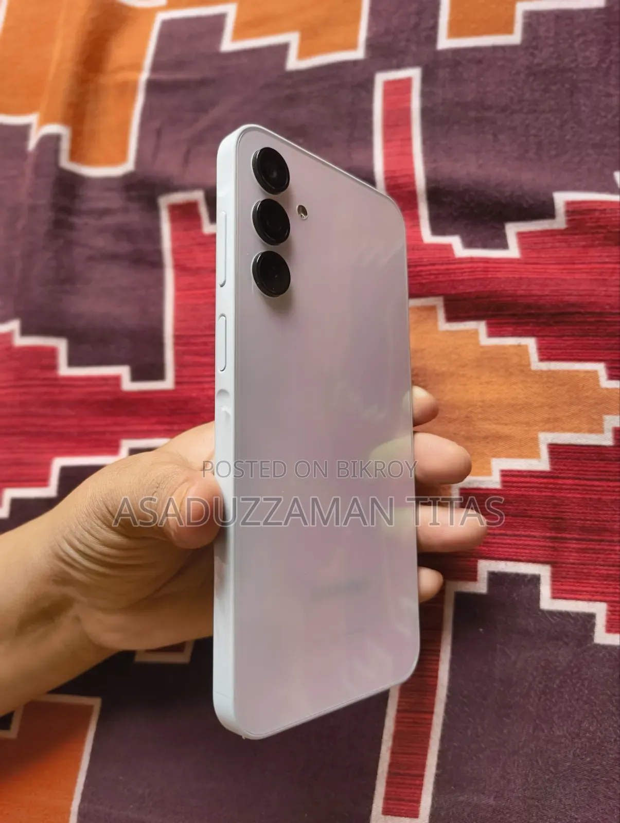 স্যামসাং গ্যালাক্সি এ১৫ ৫জি ১২৮ জিবি সাদা