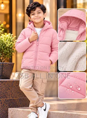 Premium Kids Sherpa Padding Jacket