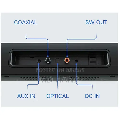Xiaomi Mi MDZ-35-DA 2.1 Home Theater Soundbar With 100W Bluetooth