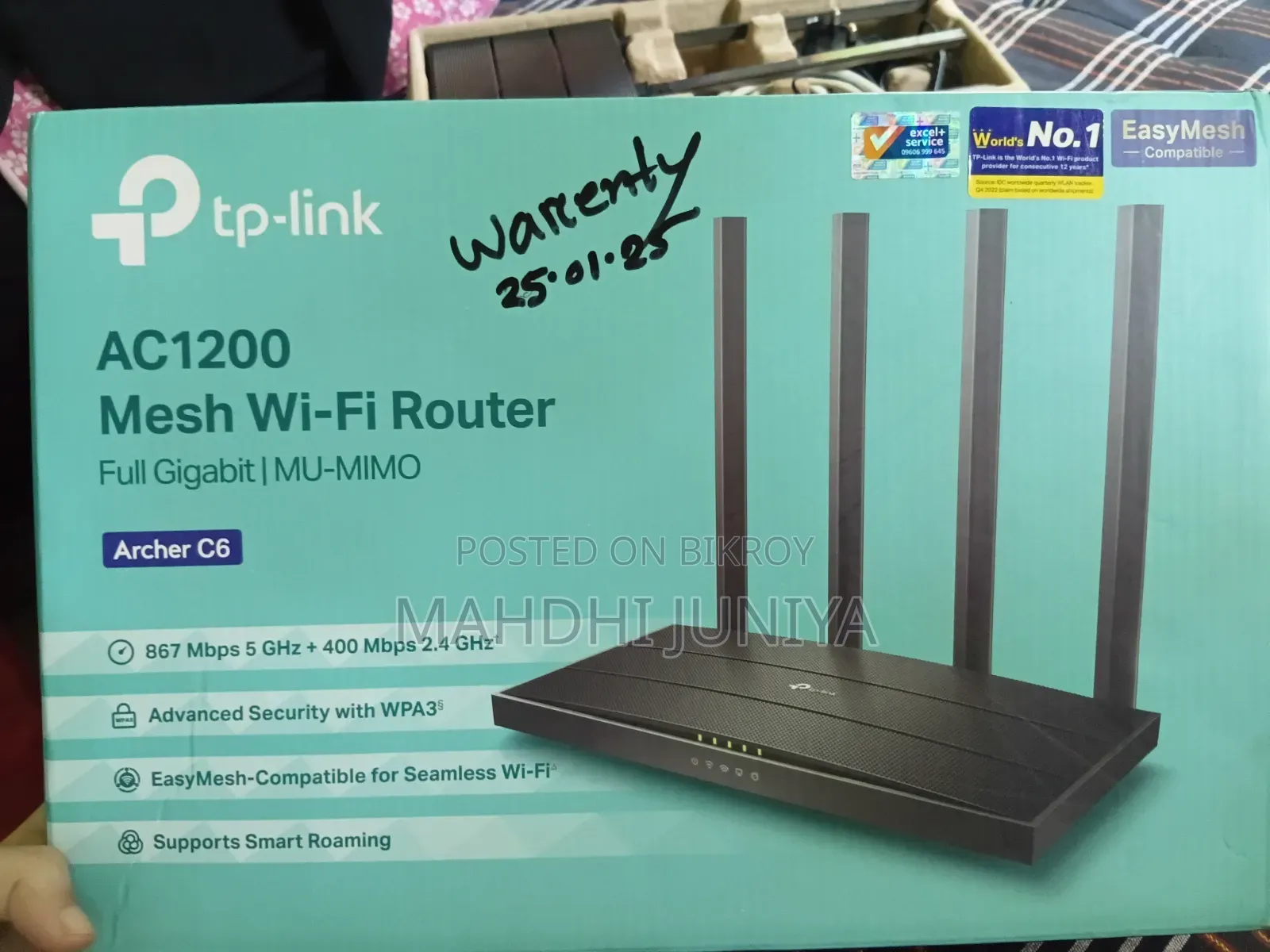 AC 1200 Mesh WiFi Router