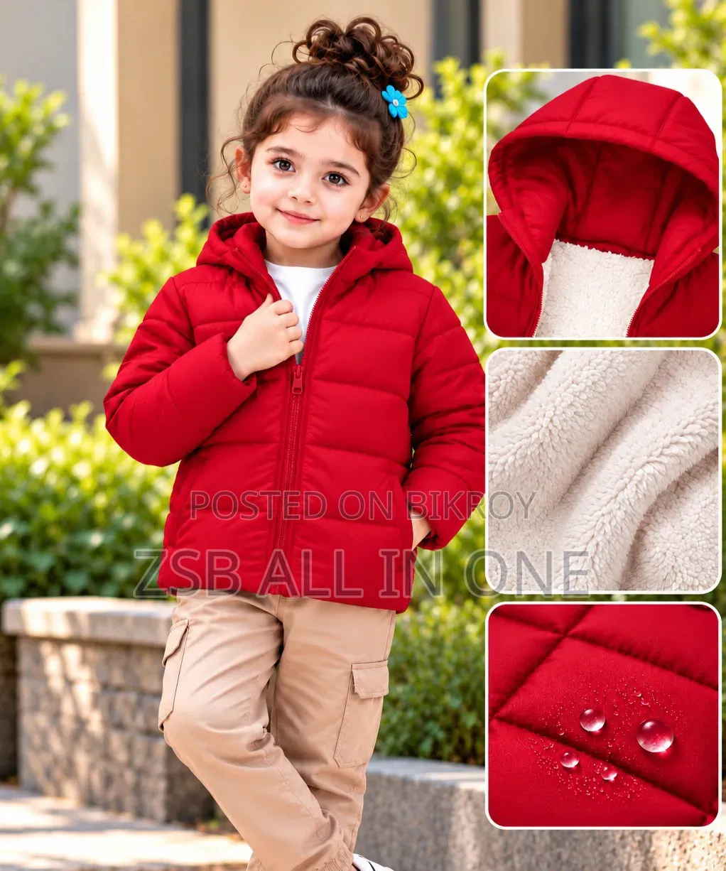 Premium Kids Sherpa Padding Jacket