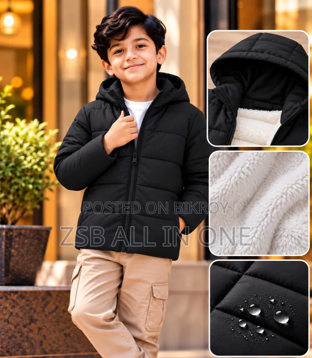 Premium Kids Sherpa Padding Jacket