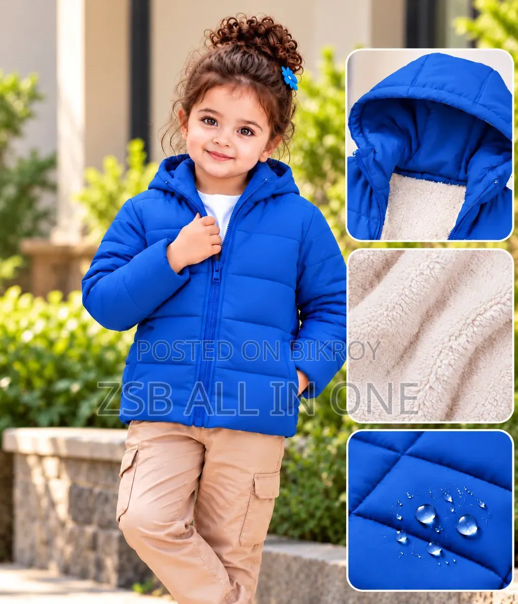 Premium Kids Sherpa Padding Jacket