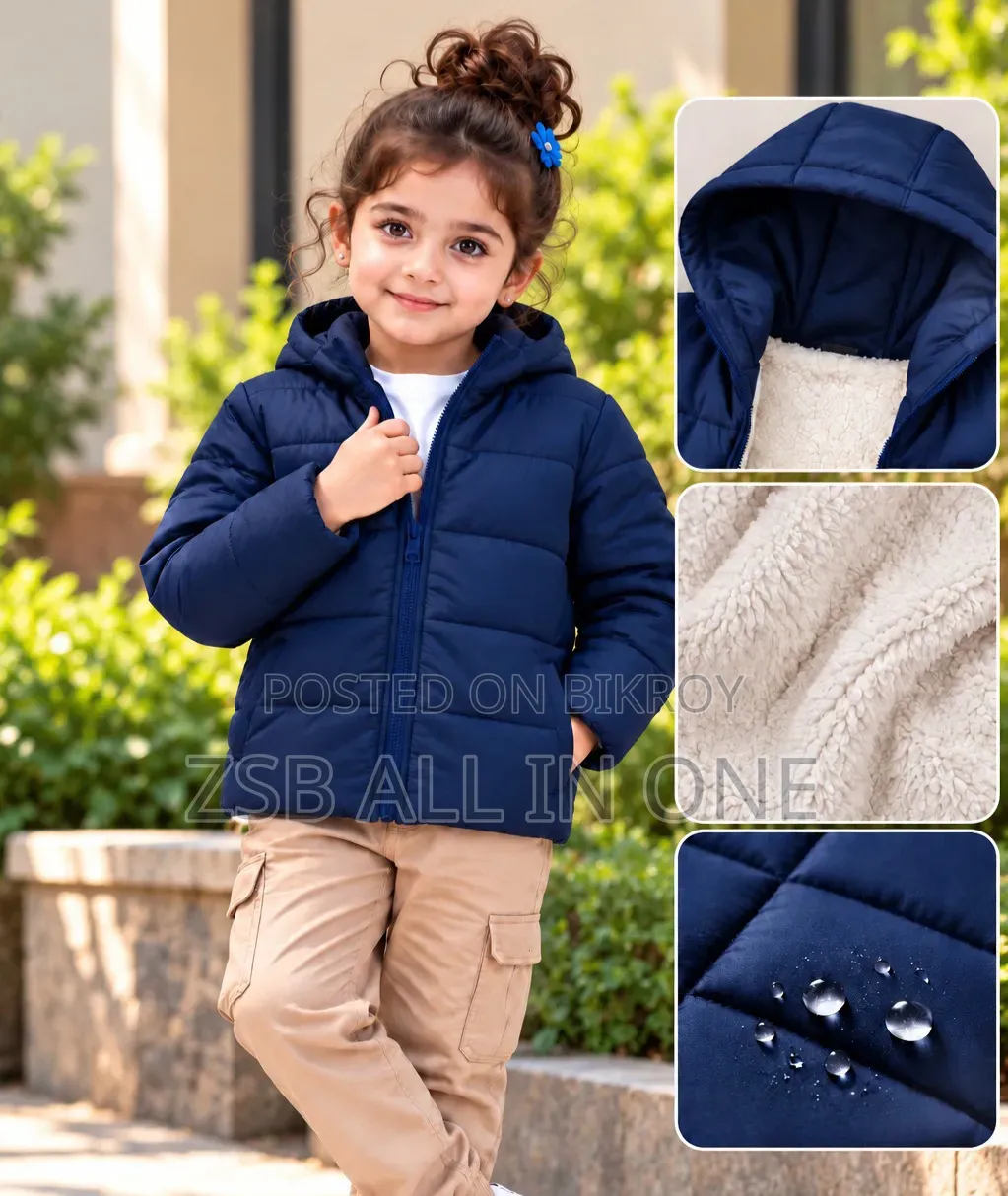 Premium Kids Sherpa Padding Jacket