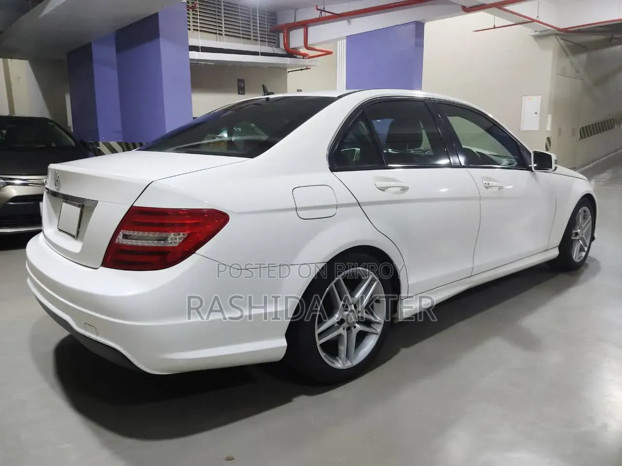 Mercedes-Benz C180 2012 White