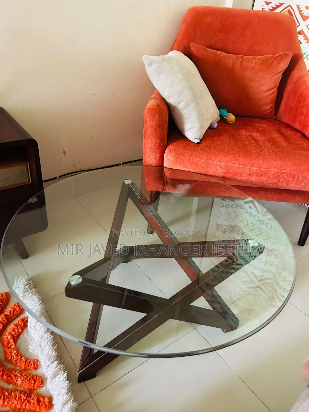 Regal Round Glass Center Table | Bought Just 1 Day Ago