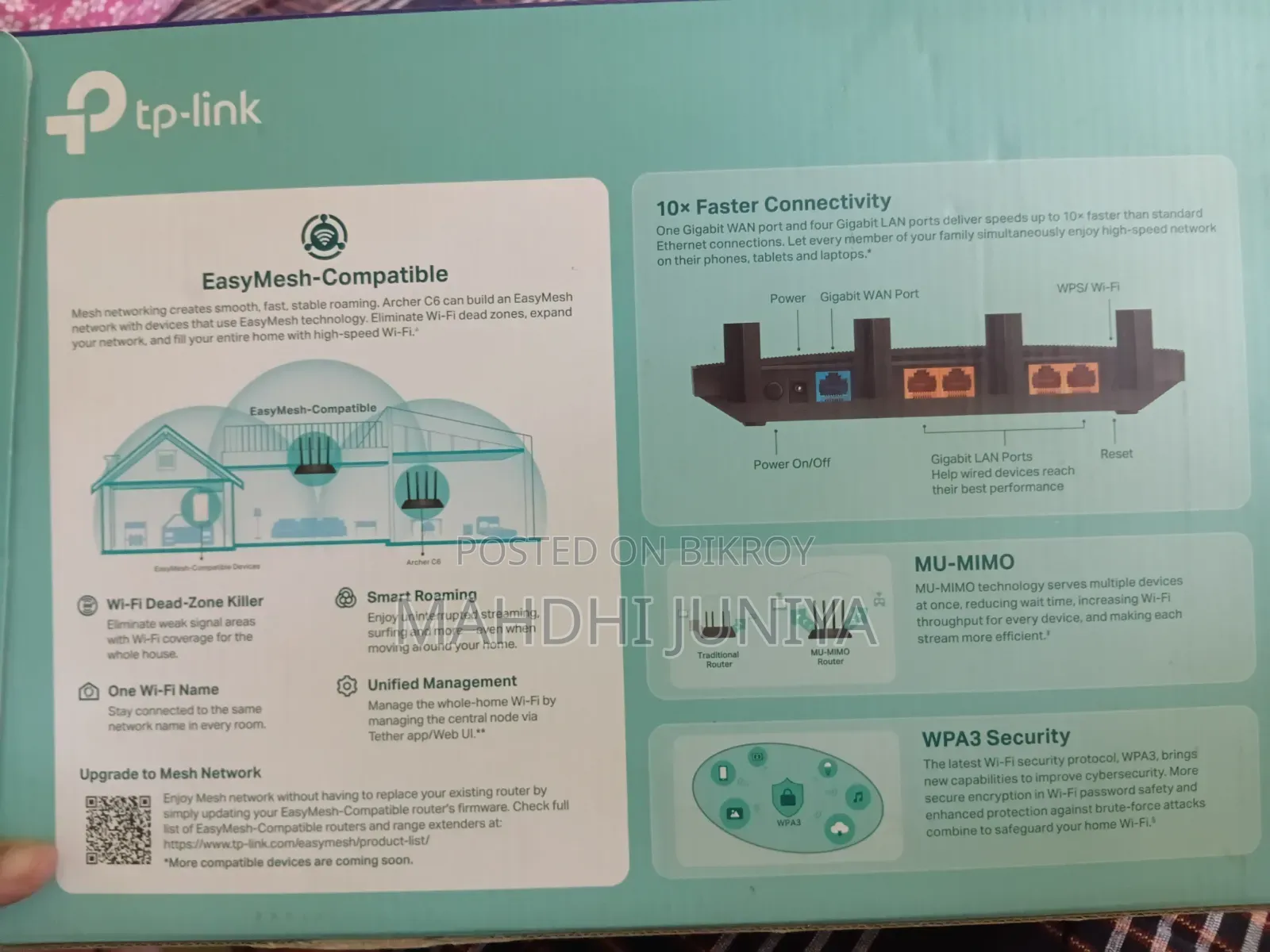 AC 1200 Mesh WiFi Router
