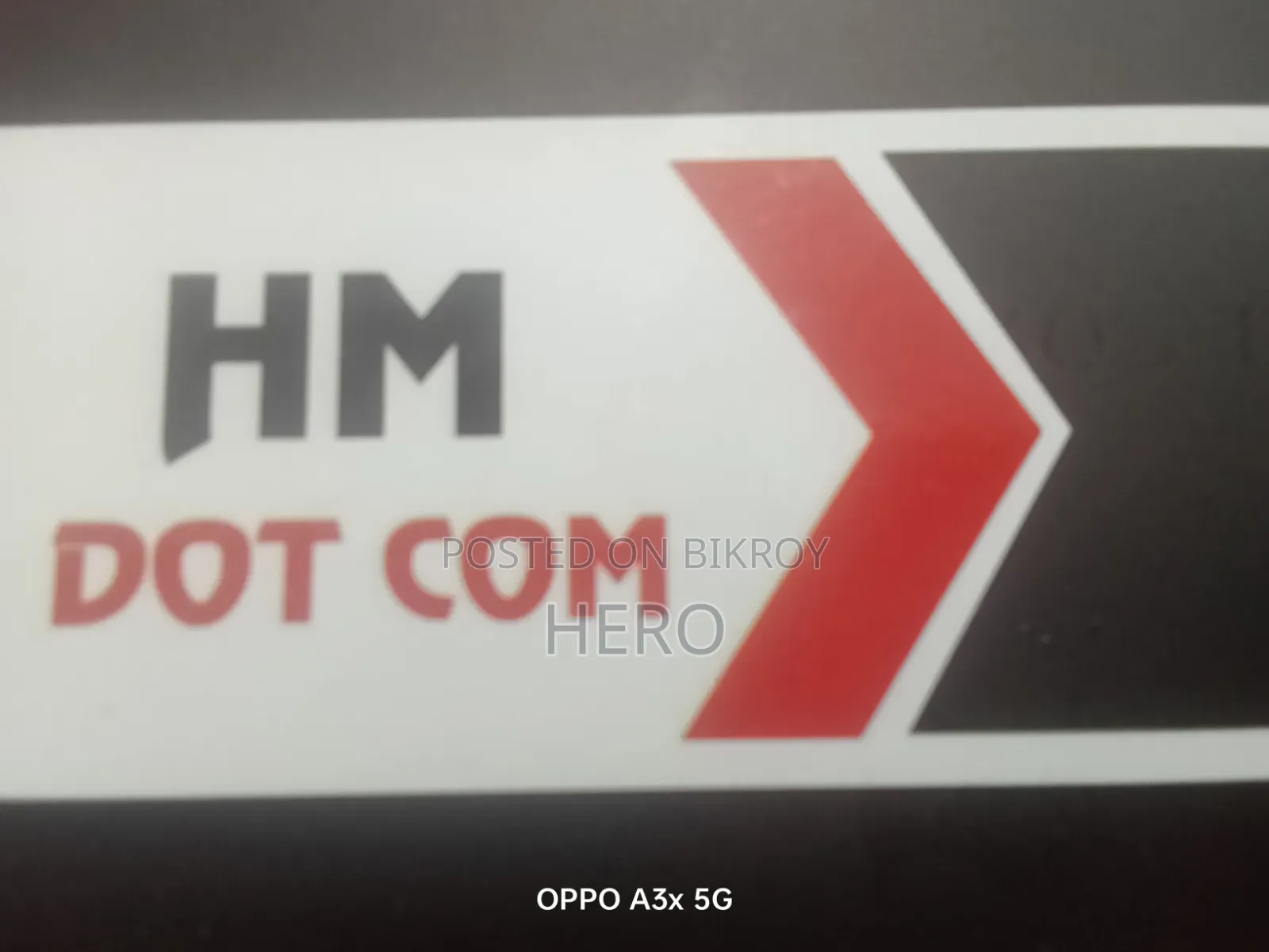 Showroom and Marketing Executive.