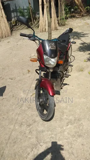 বাজাজ প্ল্যাটিনা ১০০ ২০১৭ রেড