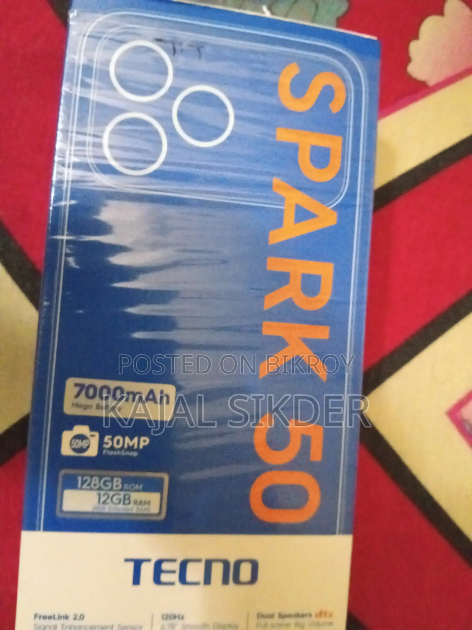 Tecno 128 GB Silver