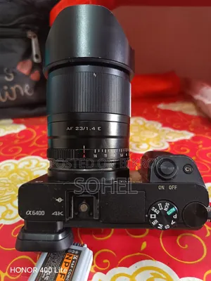 Sony A6400 + 16-50 Lens + 23mm Lens Rs 3 Mini Gimbal Combo Deal!