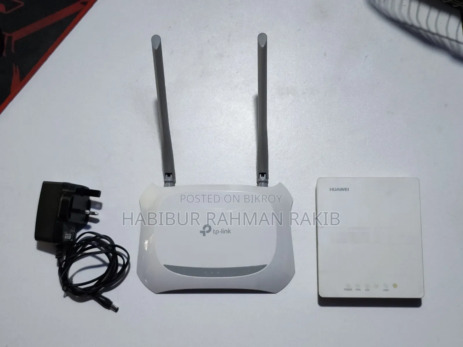 Used TP-Link Router and Huawei ONU for Sale!