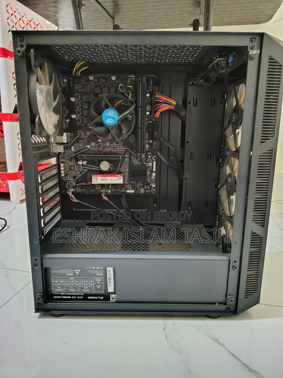 Desktop Computer 8GB RAM Intel Core i5 Processor 512GB Hard Disk Drive and Solid State Drive