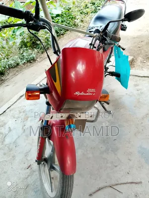 Hero Splendor Plus 2020 Red
