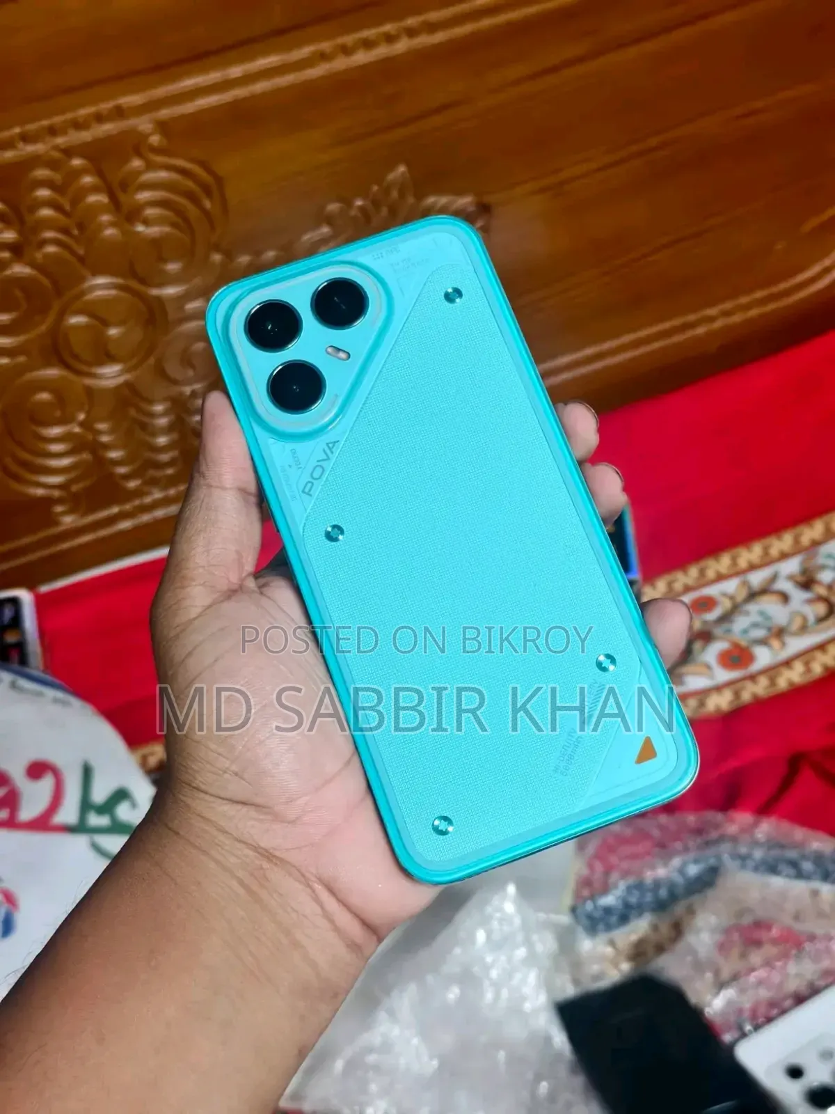 টেকনো পোভা ৭ প্রো ৫জি ২৫৬ জিবি ব্লু
