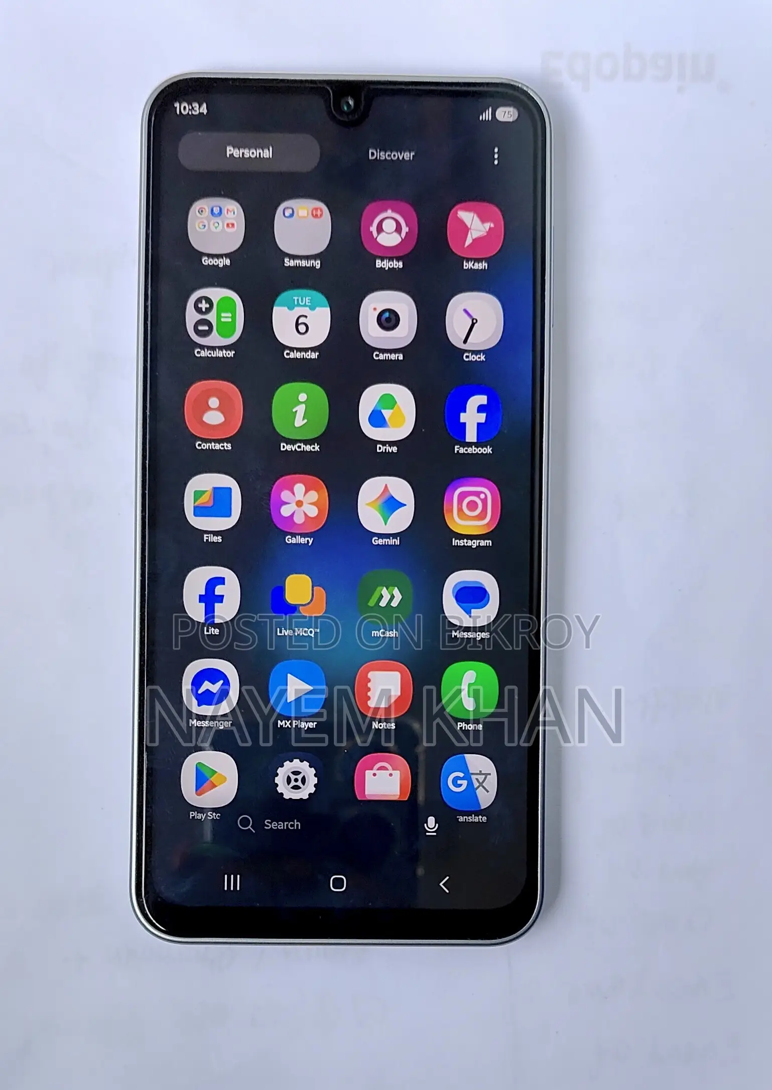 Samsung Galaxy M16 128 GB Black