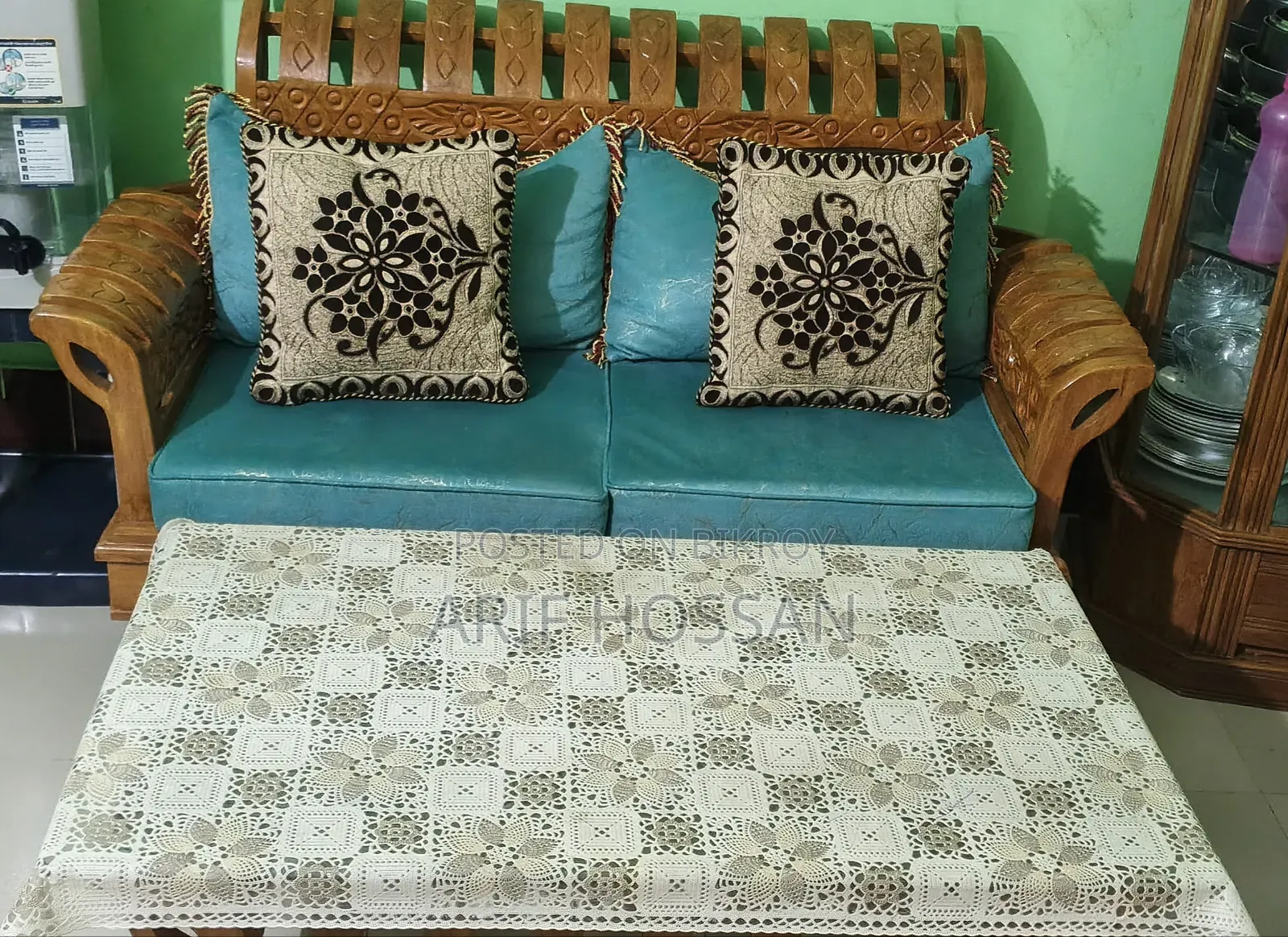 অরজিনাল সেগুন কাঠের সোফা সেট