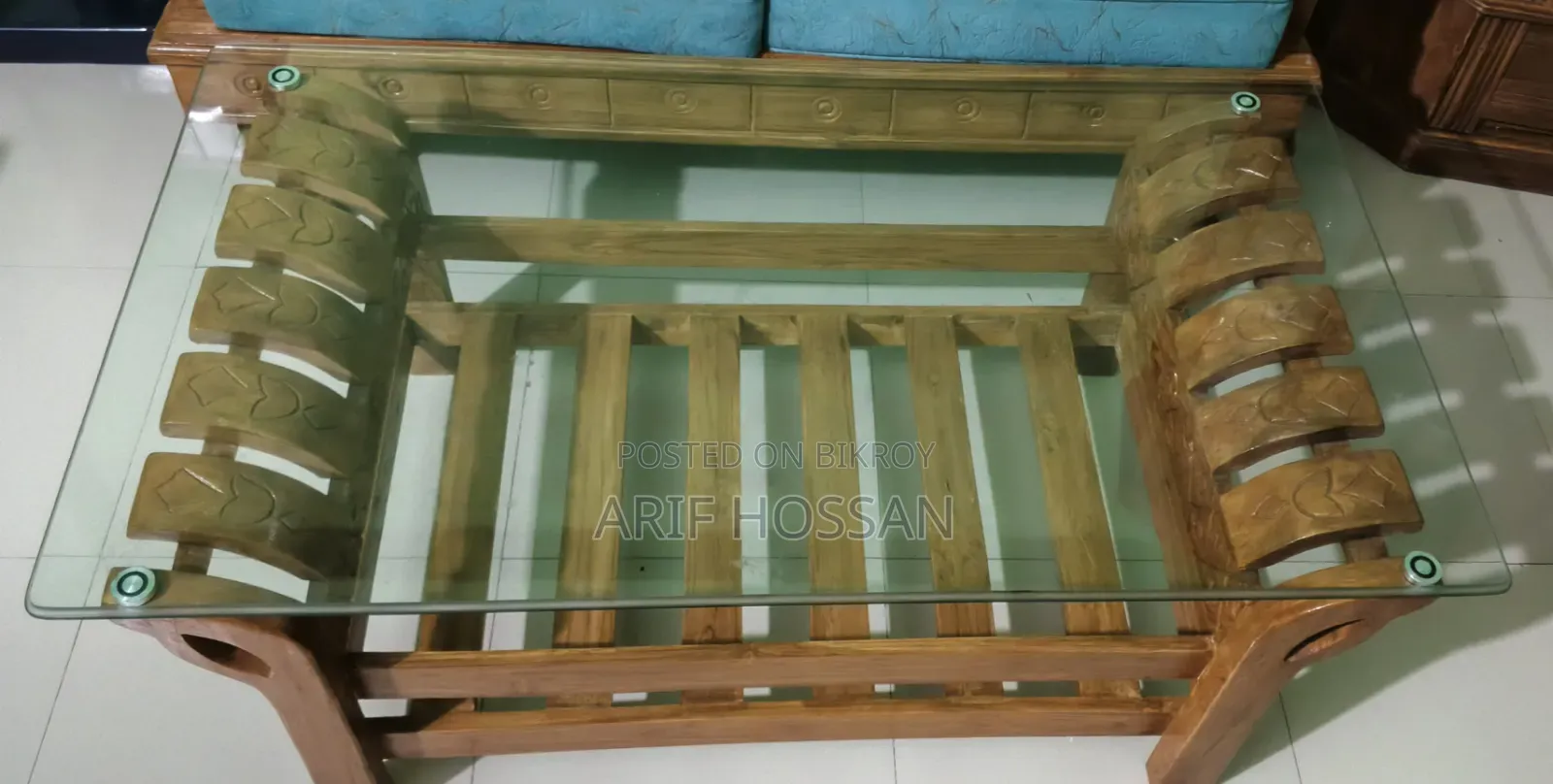 অরজিনাল সেগুন কাঠের সোফা সেট