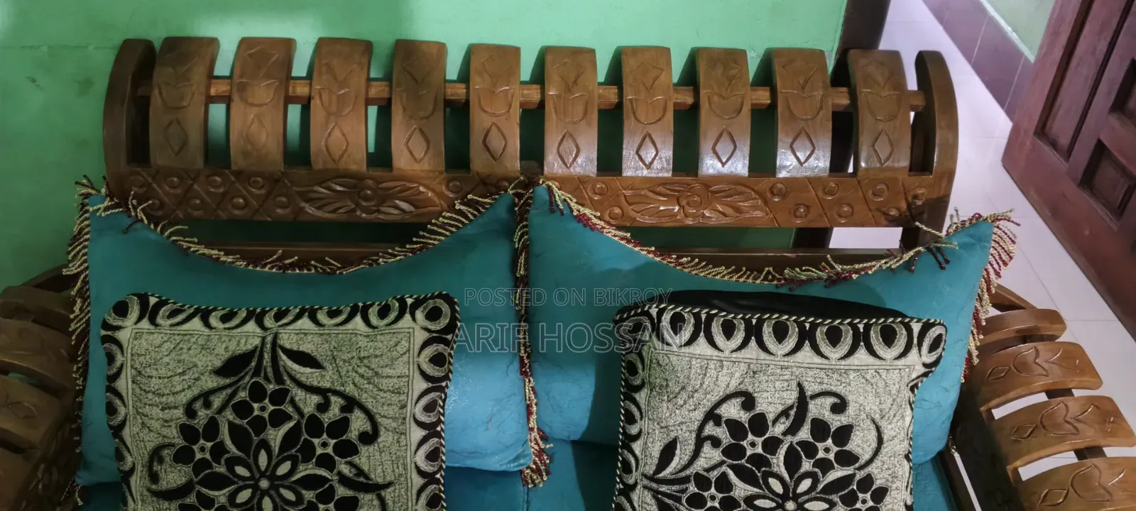 অরজিনাল সেগুন কাঠের সোফা সেট