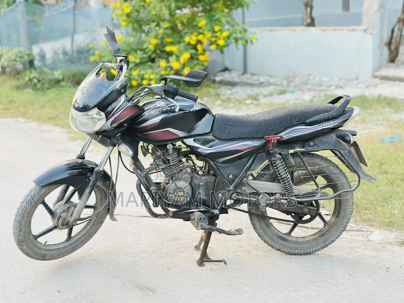 বাজাজ ডিসকভার ১০০ ২০১৬ পার্পল