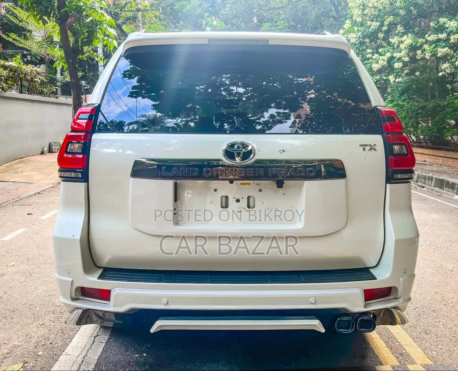 Toyota Land Cruiser Prado 2.7 2021 White