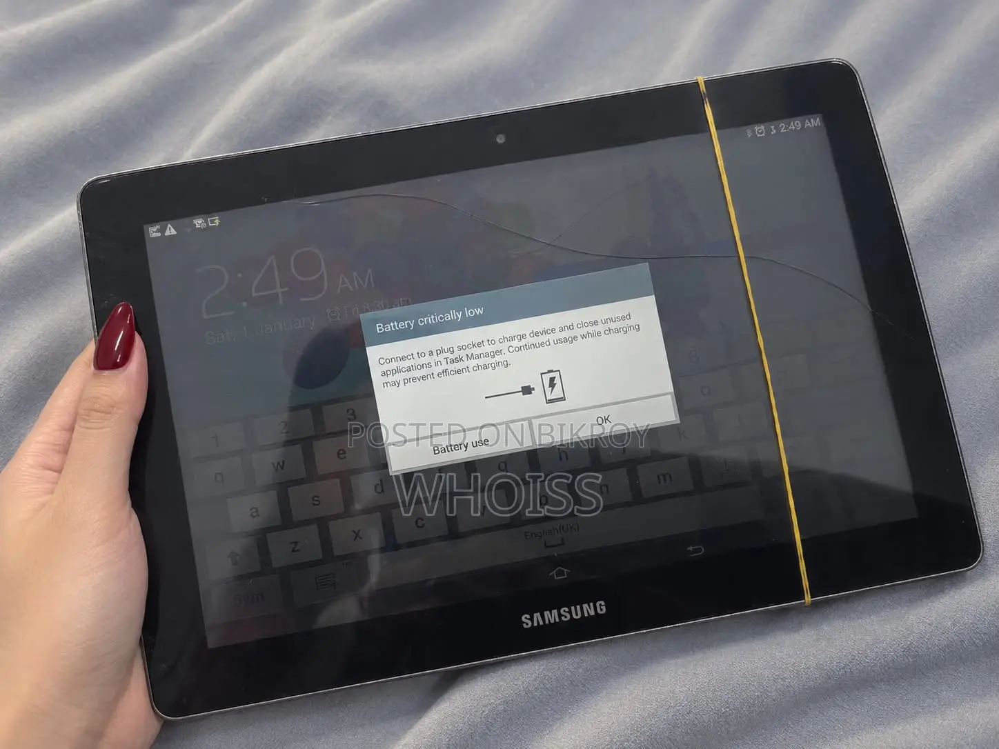 Samsung 8 GB Gray