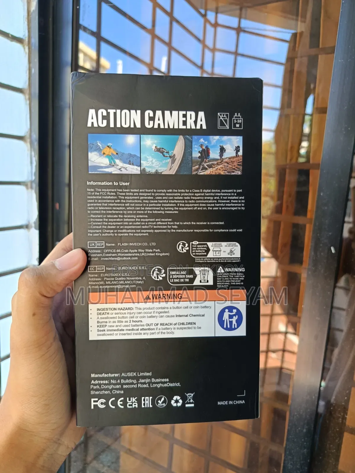 Ausek Action Camera