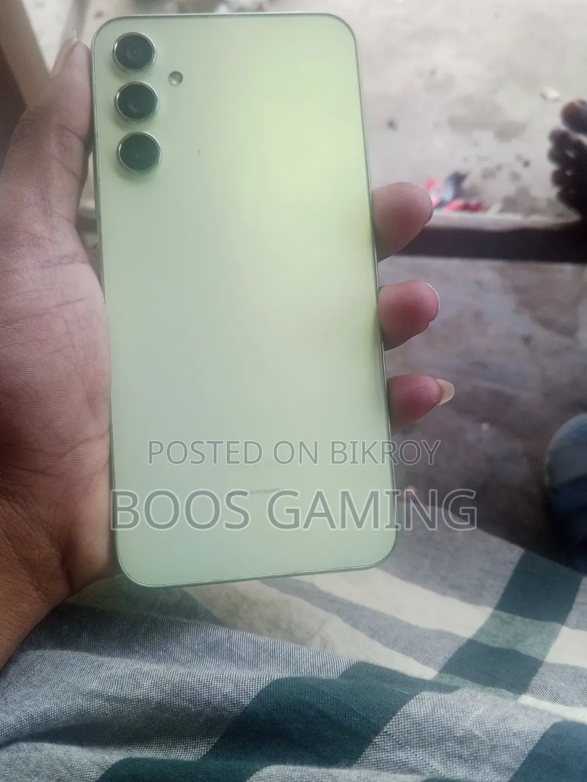 স্যামসাং গ্যালাক্সি এ৩৪ ৫জি ১২৮ জিবি গ্রে