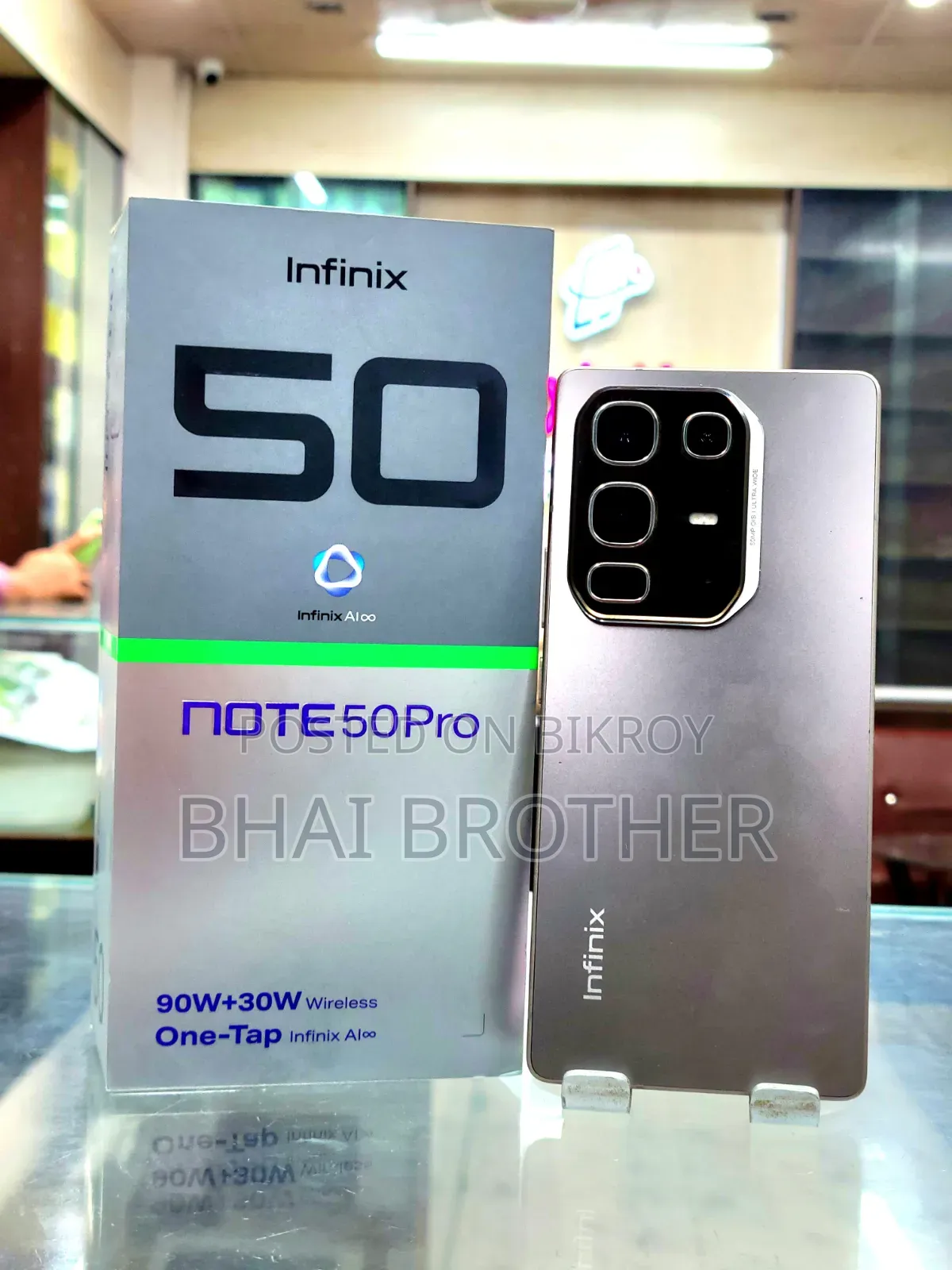 Infinix Note 50 Pro 256 GB Graphite
