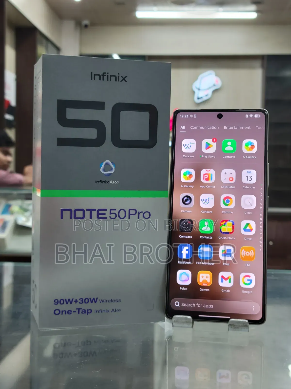 Infinix Note 50 Pro 256 GB Graphite