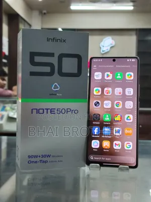 Infinix Note 50 Pro 256 GB Graphite