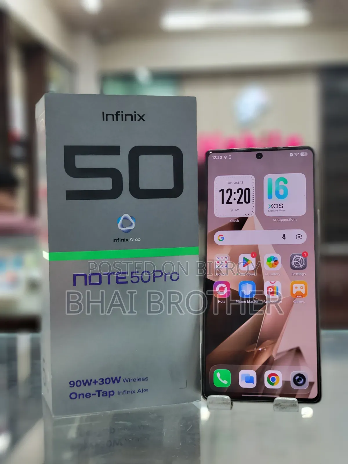 Infinix Note 50 Pro 256 GB Graphite