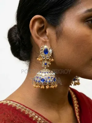 Jhumka Earrings for Women Light Weight (1set)_ ঝুমকা কানের দুল