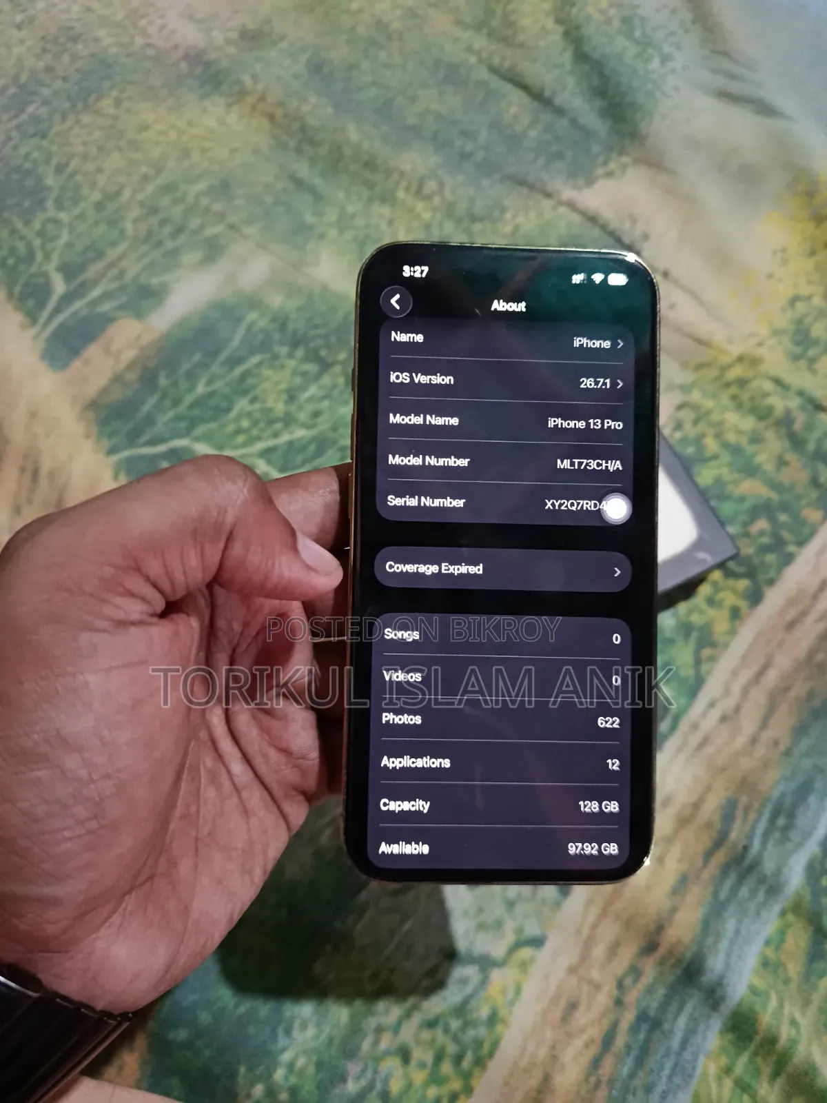 অ্যাপল আইফোন ১৩ প্রো ১২৮ জিবি গোল্ড