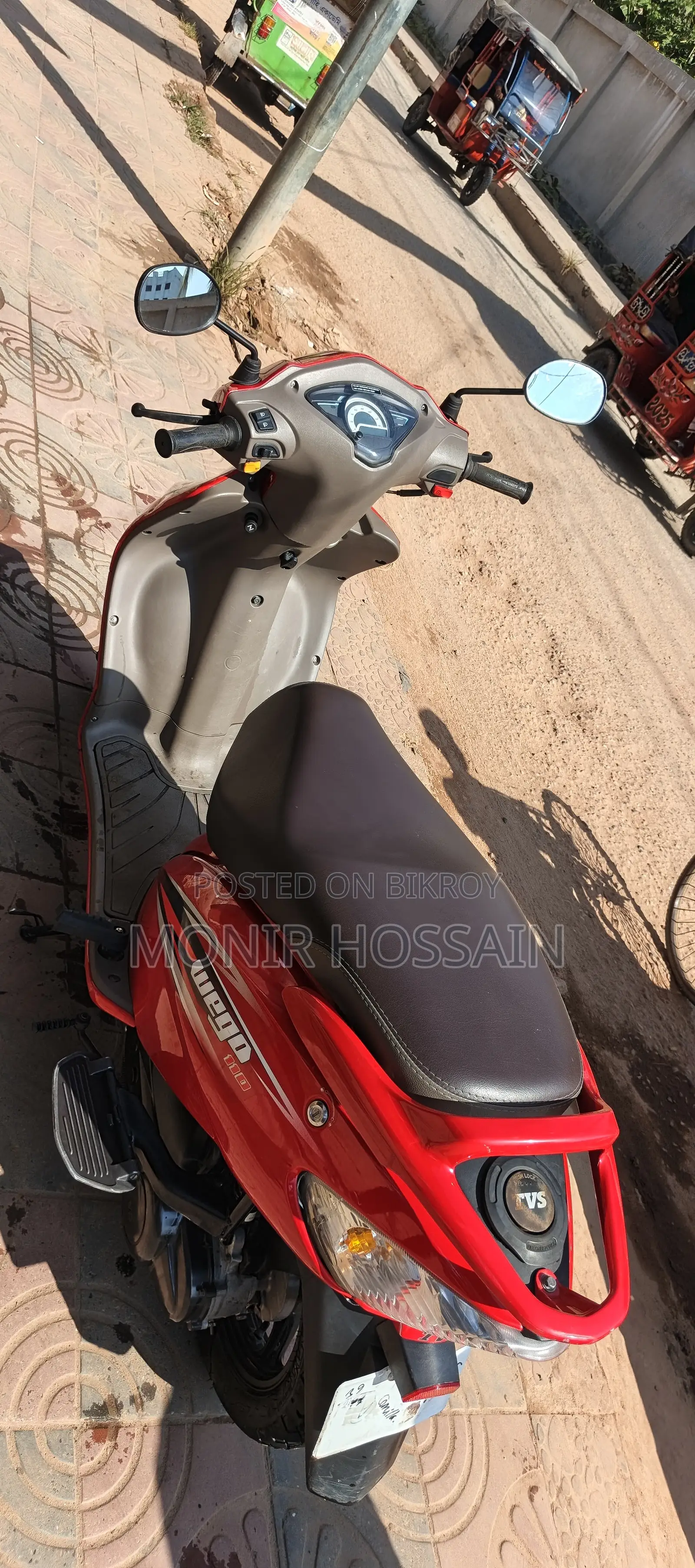 TVS Wego 2024 Red