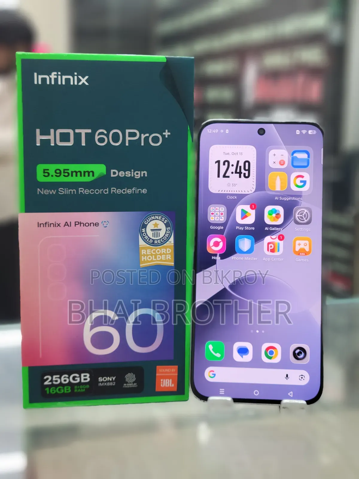 Infinix Hot 60 Pro+ 256 GB Silver