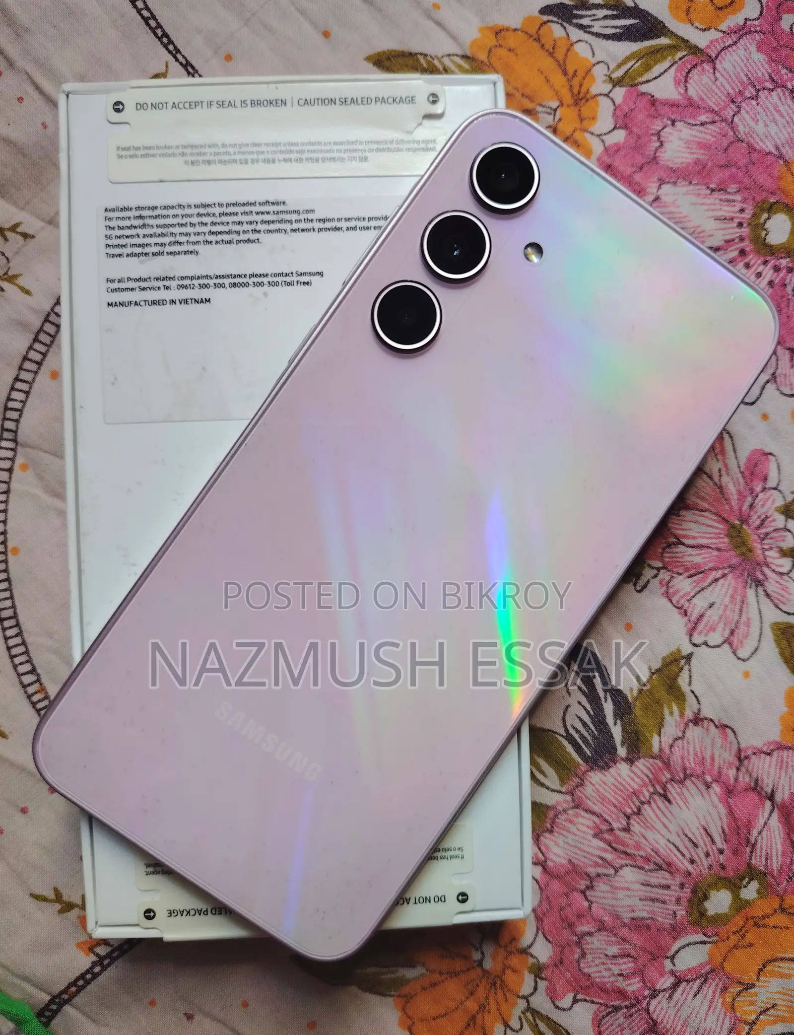 New Samsung Galaxy A35 128 GB Pink