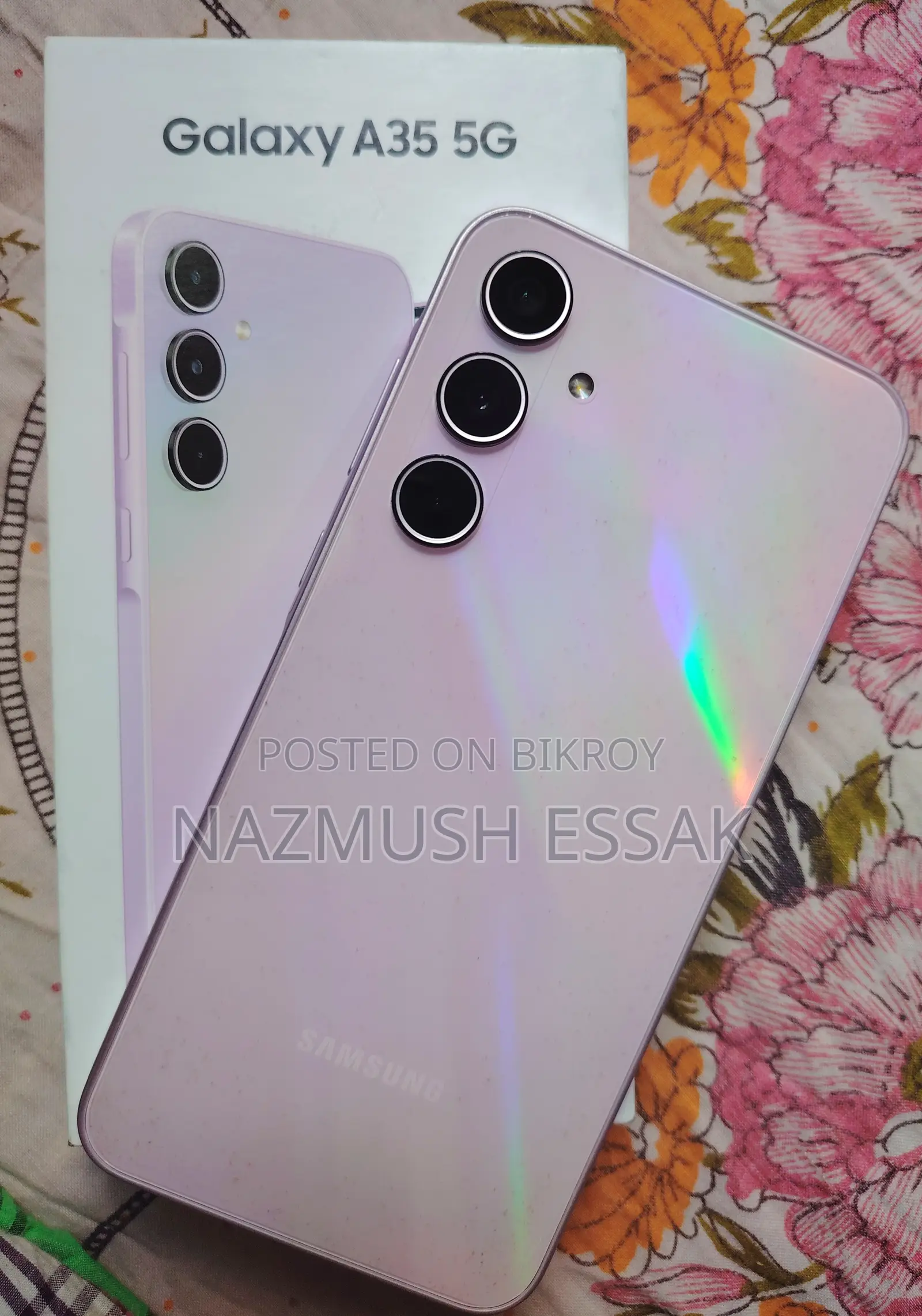 New Samsung Galaxy A35 128 GB Pink