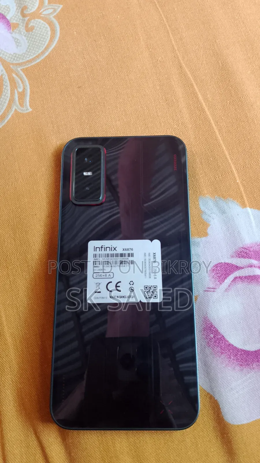 Infinix GT 30 5G 256 GB Black