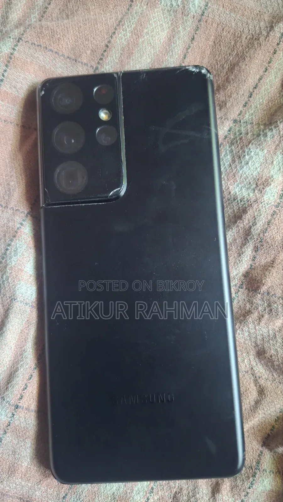Samsung Galaxy S21 Ultra 5G 256 GB Black